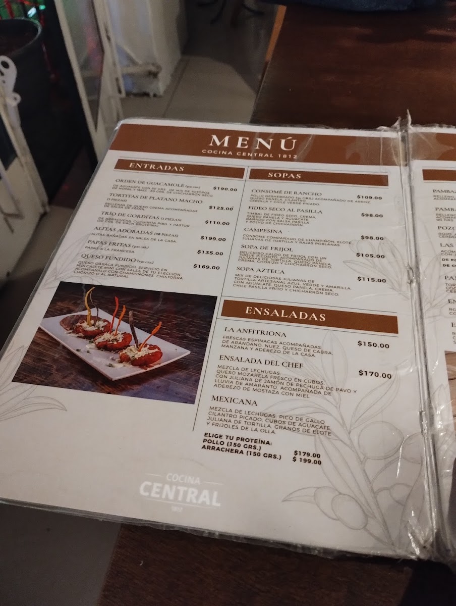 Cocina Central 1812 Menu - Image 6